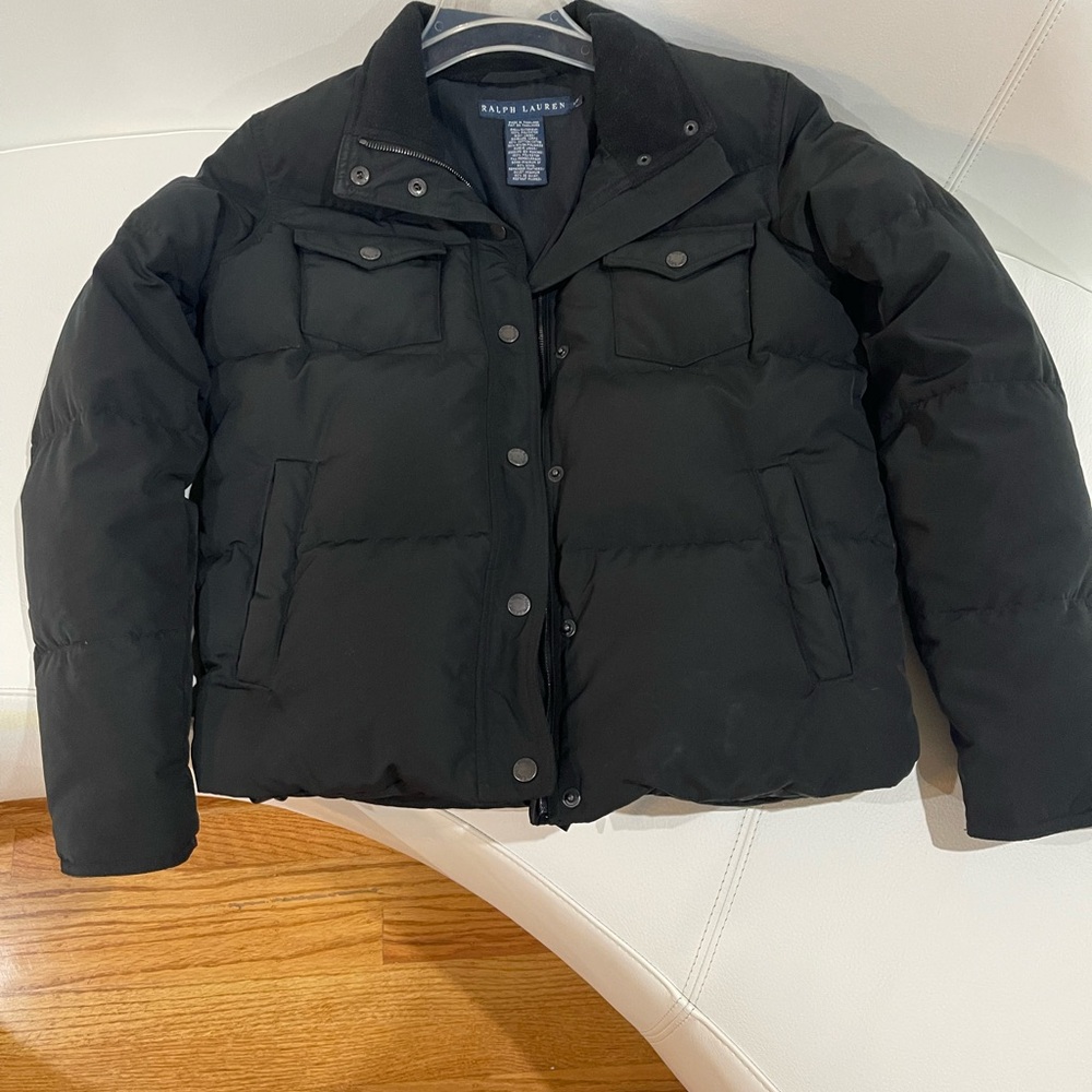 Ralph Lauren Classic Black Puffer Jacket